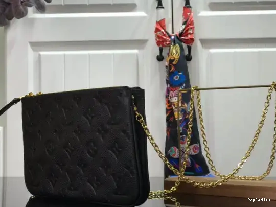 Rep ladies POCHETTE LOUIS DOUBLE ZIP VUITTON 0519